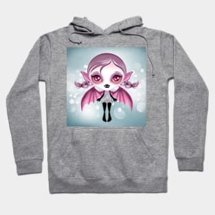 Pink Bat Girl Hoodie